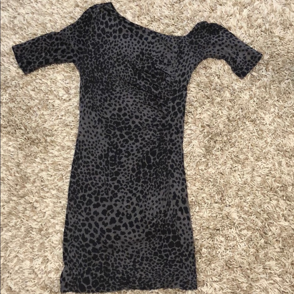 Guess Leopard Print Dress